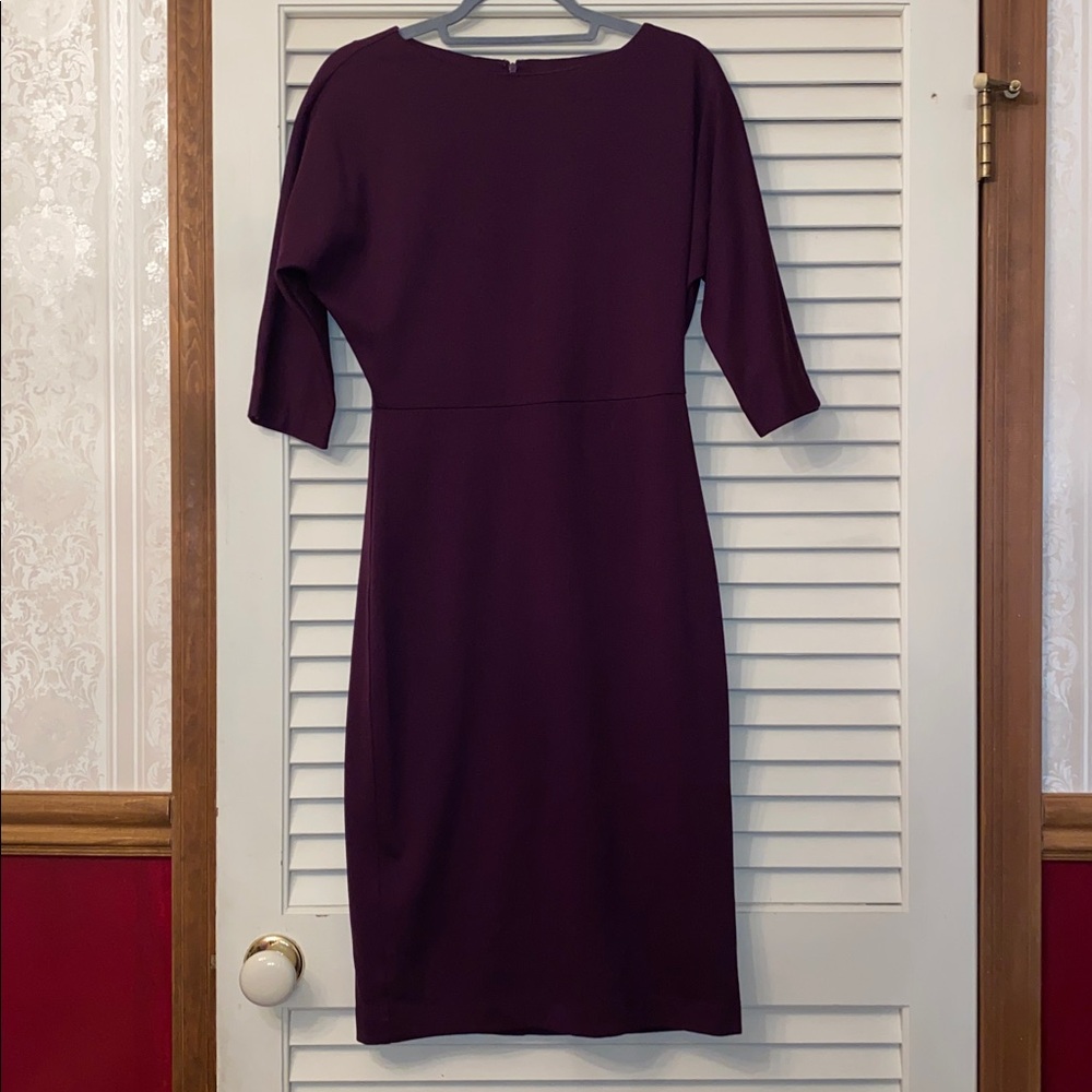 NWOT Calvin Klein Dolman Sleeve Ponte Dress 4